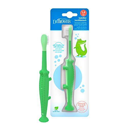 Dr. Brown's HG059-P4 - Cepillo De Dientes Cocodrilo