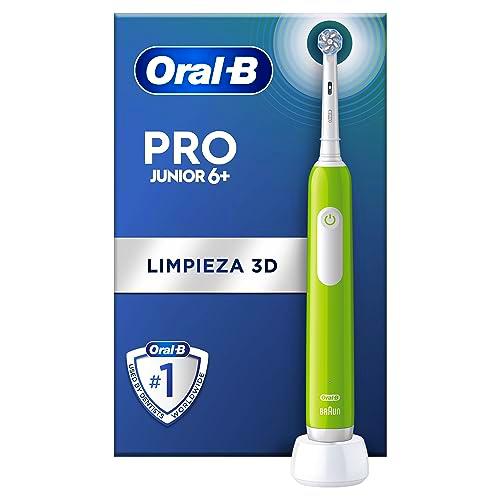 Oral-B Pro Junior Cepillo De Dientes Eléctrico, 1 Mango Verde