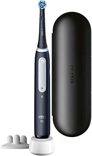 Oral-B Cepillo de dientes eléctrico negro iO 4S, 1 cabezal de cepillo