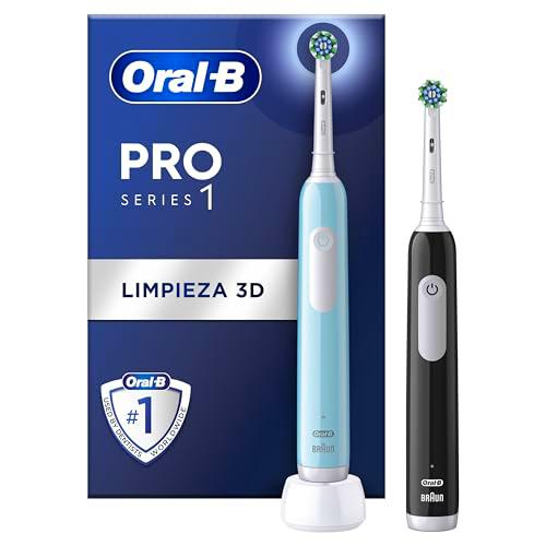 Oral-B Pro Series 1 Cepillos de Dientes Eléctricos con Mango Recargable + 1 Base