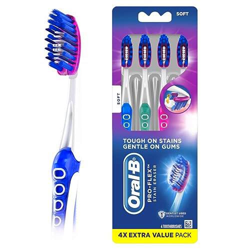 Oral-B Pro-Flex - Cepillos de dientes para eliminar manchas