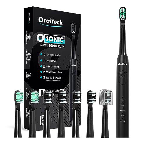 OSONIC Cepillo de Dientes Eléctrico Sónico. Incluye: 8 Cabezales