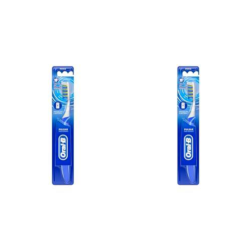 Oral-B Pulsar - Cepillo de dientes (35 Medio) (Paquete de 2)