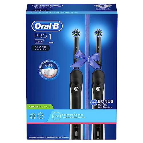 Oral-B PRO 790 - Cross Action Cepillo de dientes eléctrico, 2 unidades