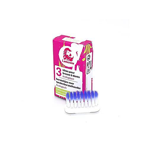 Recharge de 3 têtes de brosse à dents - Extra souple