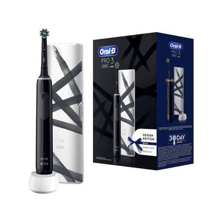 Oral-B PRO 3 3500 Brosse à dents électrique avec 3 modes de brossage et contrôle visuel de la pression à 360º pour soins dentaires