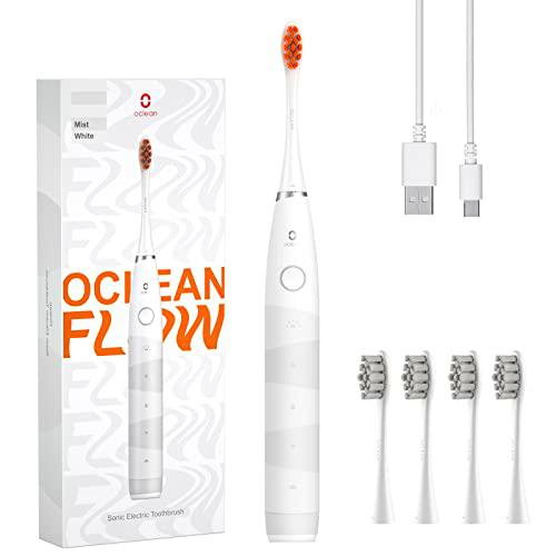 Oclean Flow Sonic Electric Toothbrush + RECAMBIO del cabezal del cepillo de dientes