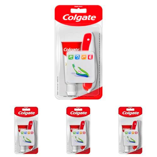 Colgate Total Kit de Viaje Cepillo de Dientes Suave con Pasta de Dientes Colgate Total