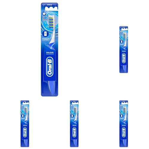 Oral-B Pulsar - Cepillo de dientes (35 Medio) (Paquete de 5)