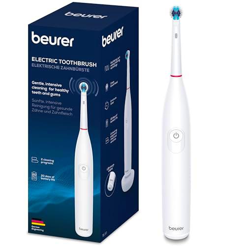 Beurer TB 30 Cepillo eléctrico, 2 programas de limpieza para el cuidado dental