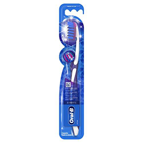 Oral-B 3D White Luxe Pro-Flex Cepillo De Dientes, Manual, Medio