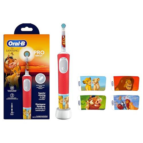 Oral-B Pro Kids Cepillo De Dientes Eléctrico, 1 Mango De El Rey León