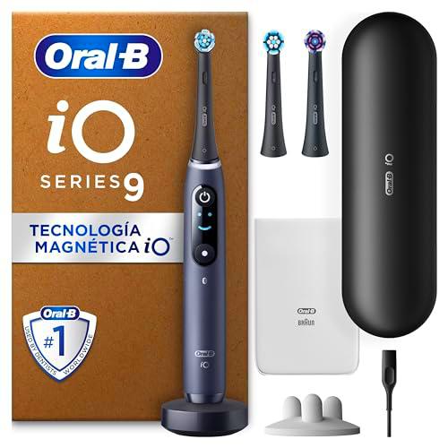 Oral-B iO 9 Cepillo De Dientes Eléctrico Negro, 3 Cabezales