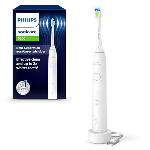 Philips Sonicare 5500 cepillo dental eléctrico, cepillo dental sónico con 1 nivel de intensidad