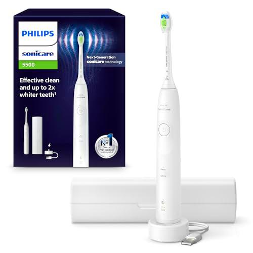 Philips Sonicare 5500 cepillo dental eléctrico, cepillo dental sónico con 2 modos