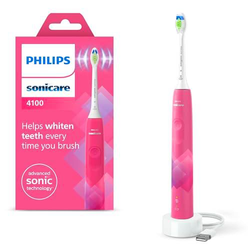 Philips Sonicare 4100, cepillo dental eléctrico, cepillo dental sónico con dos modos