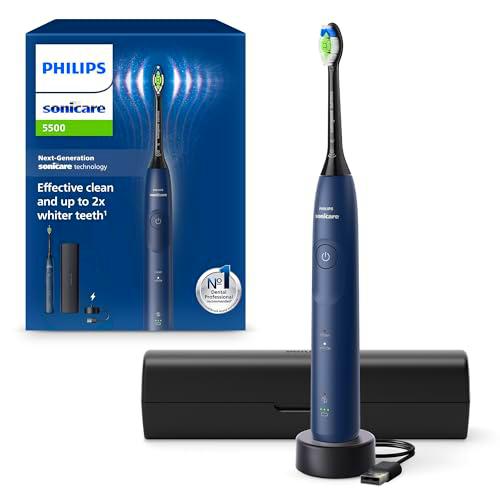 Philips Sonicare 5500 cepillo dental eléctrico, cepillo dental sónico con 2 modos