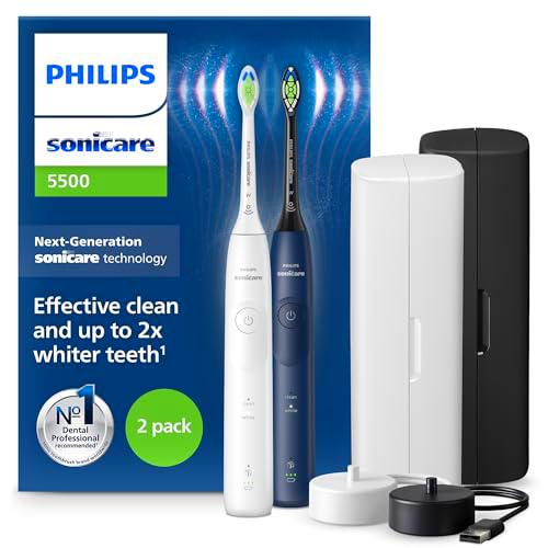 Philips Sonicare 5500 cepillo dental eléctrico, cepillo dental sónico con 2 modos