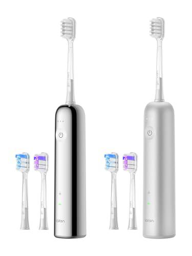 Laifen Wave Electric Toothbrus (Aluminium) with Laifen Wave Electric Toothbrus (Edelstahl)