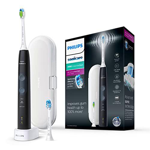 Philips 5100 series HX6850/10 cepillo eléctrico para dientes Adulto Cepillo dental sónico Negro