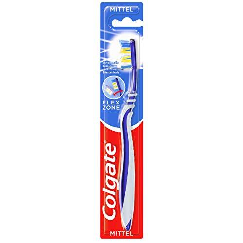 Colgate CN07298A Flex Zone - Cepillo de dientes de dureza media