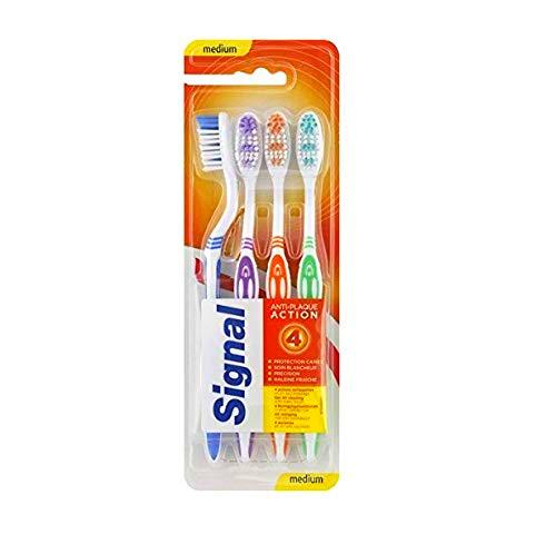 Signal Pack de 4 Cepillos de dientes