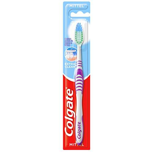 Colgate Extra Clean - Cepillo de dientes (tamaño mediano, 21 g)