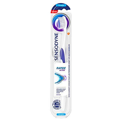 Sensodyne Brosse à Dents, Rapide Action, Pour Dents Sensibles, Souple