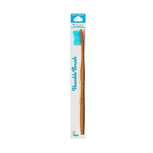 The Humble Co Cepillo Dientes Bambu Adulto Medio Azulthe Humble 1 Unidad 300 g