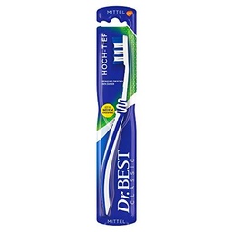 Dr. Best Hoch-Tief - Cepillo de dientes mediano, 1 unidad